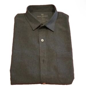 Mack Weldon Front Pocket Button Down Sz S Grey